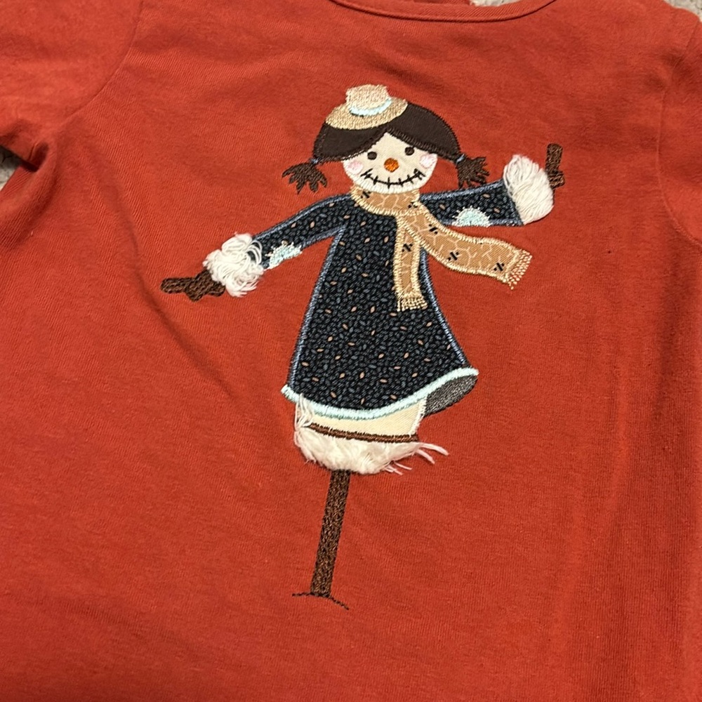 Scarecrow Romper RicRac and Ruffles